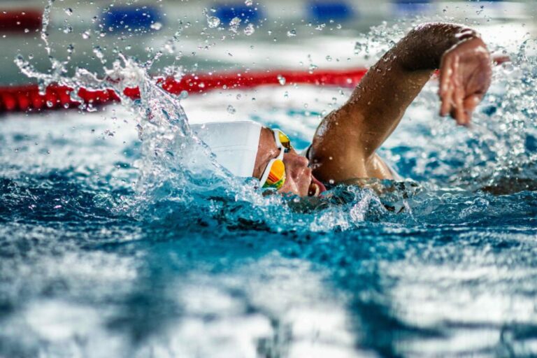 lane swimming