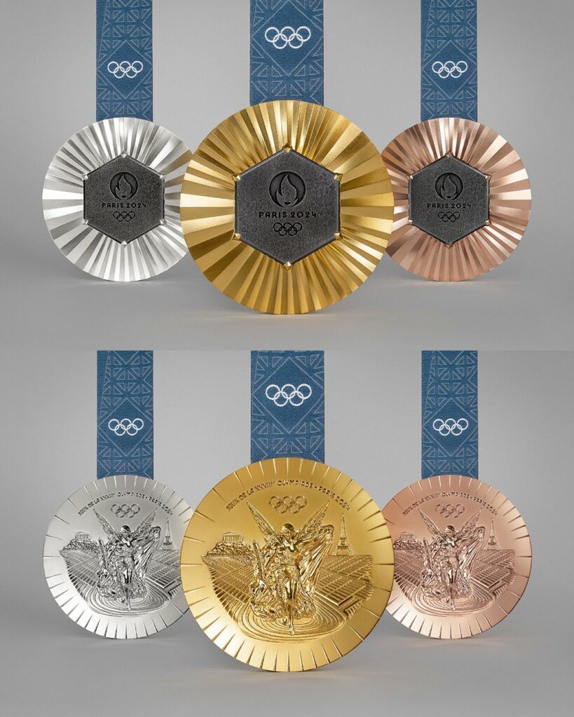 Pařížské olympijské medaile