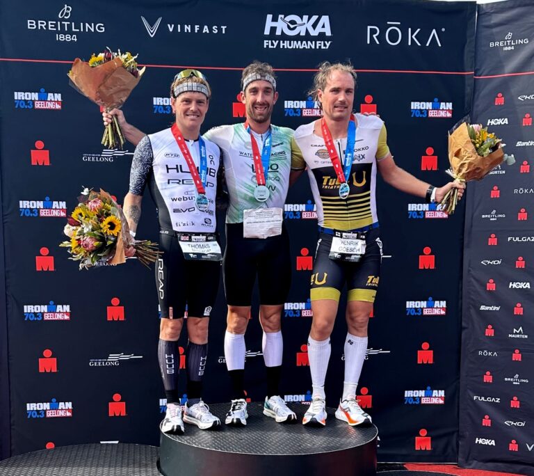 Vítězství Osborne & Salthouse na 2024 Ironman 70.3 Geelong