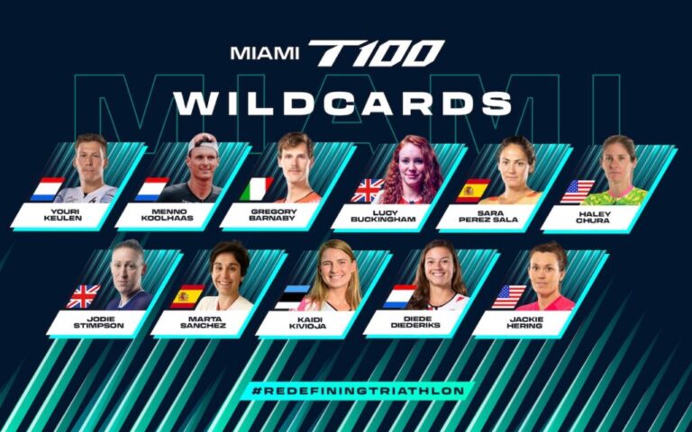 Vyhlášení divokých karet T100 Miami - Triathlon Magazine Canada